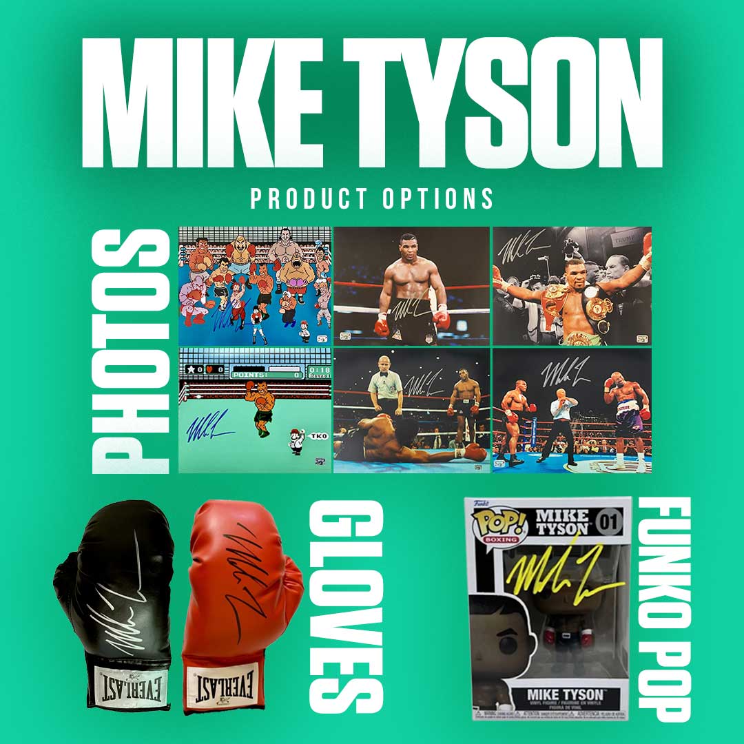Mike Tyson Autograph Collection Sale