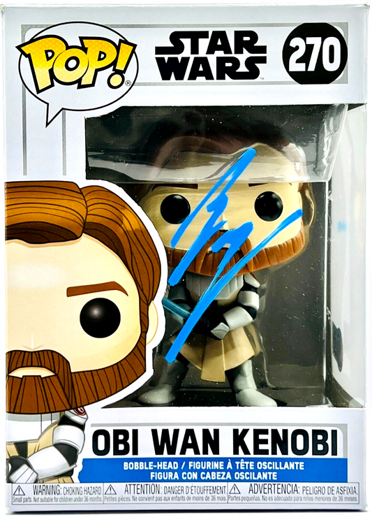 Ewan McGregor Signed Star Wars Obi-Wan Kenobi Funko Pop! #270
