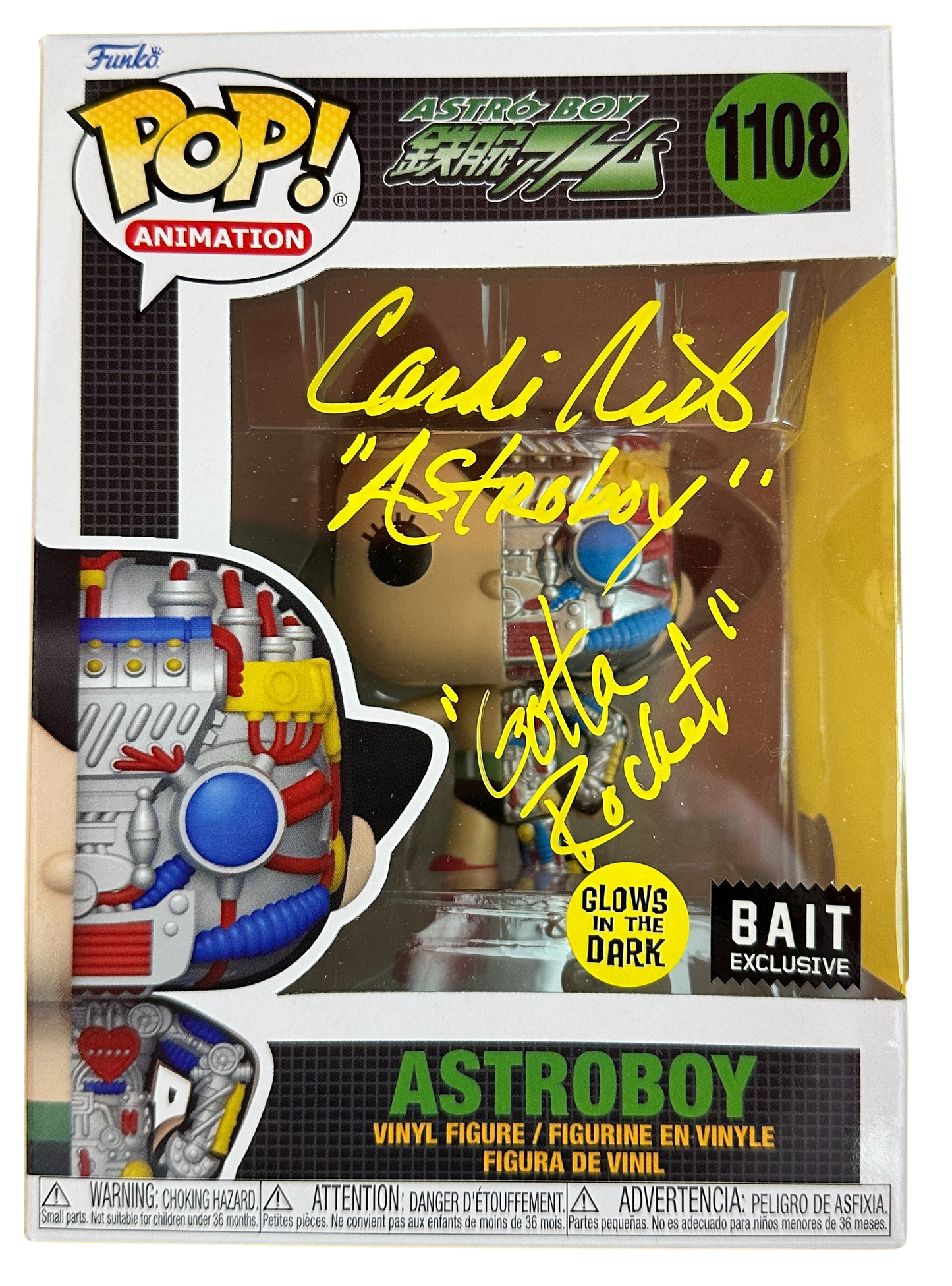 Candy Milo Signed Astro Boy Funko POP! #1108 With Inscription