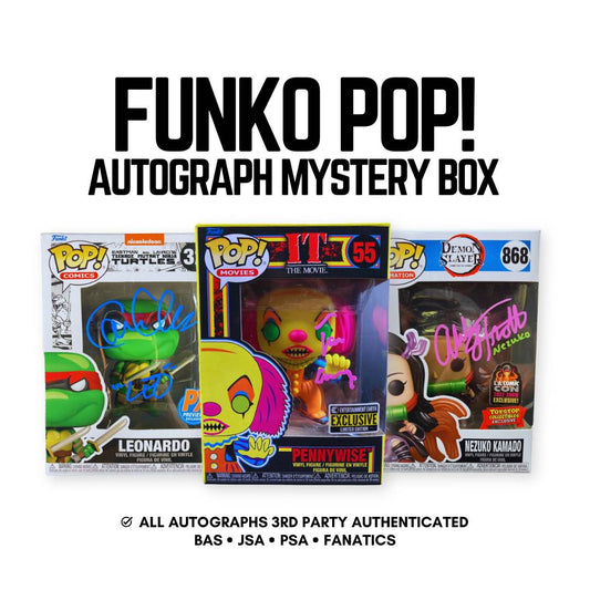 Autographed Funko POP Mystery Subscription