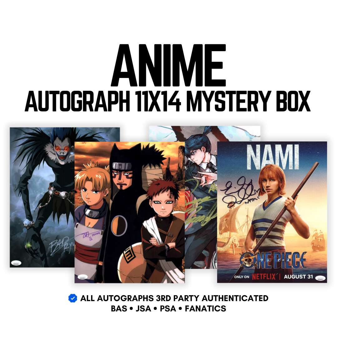 Autographed Anime 11x14 Photo Mystery Subscription