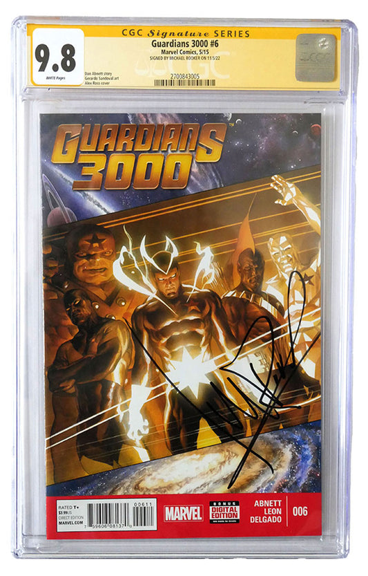 Guardians 3000 #6 Signed by Michael Rooker CGC 9.8