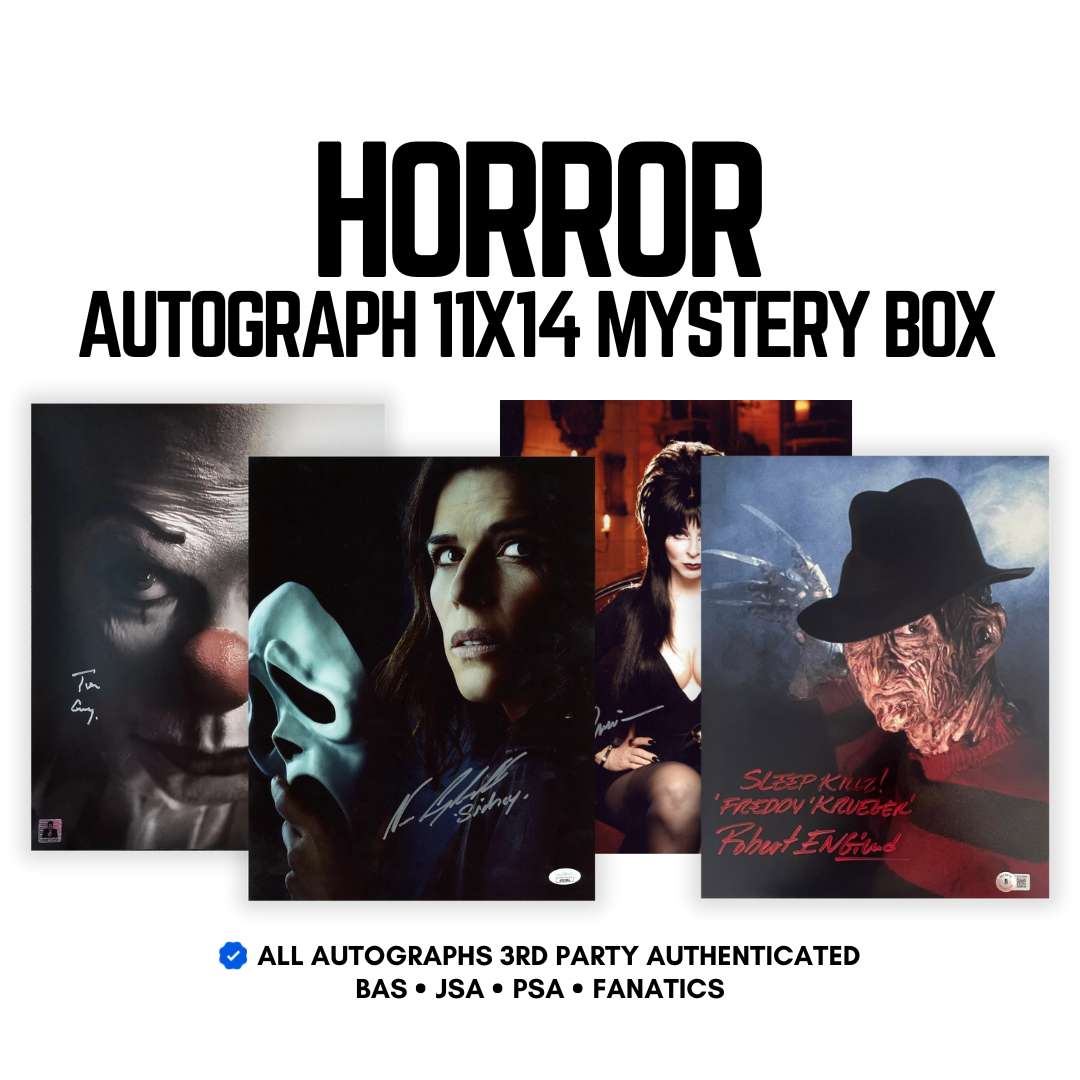 Autographed Horror 11x14 Photo Mystery Subscription