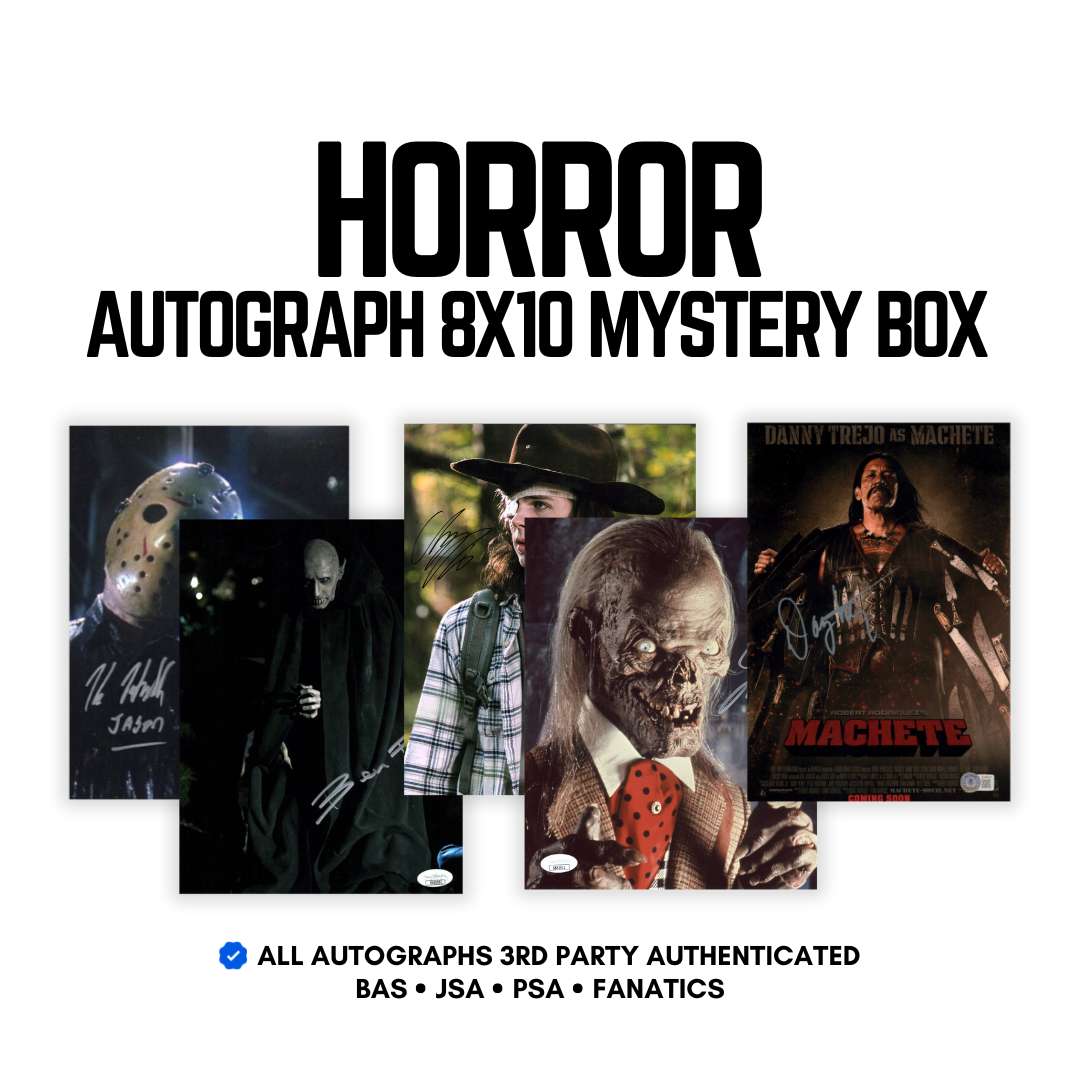 Autographed Horror 8X10 Photo Mystery Subscription