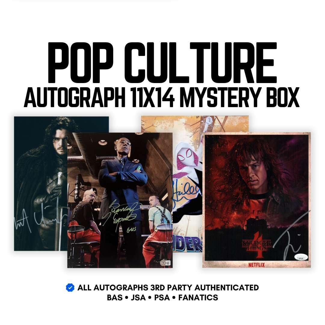 Autographed Pop Culture 11x14 Photo Mystery Subscription