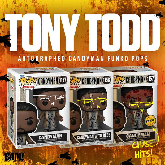 Tony Todd Signed Candyman Funko POP! Mystery Box