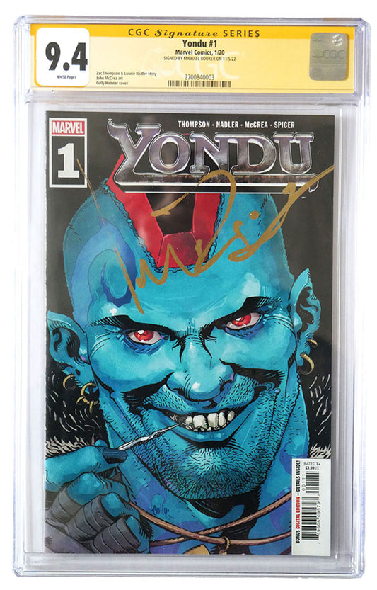Yondu #1 Signed by Michael Rooker CGC 9.4