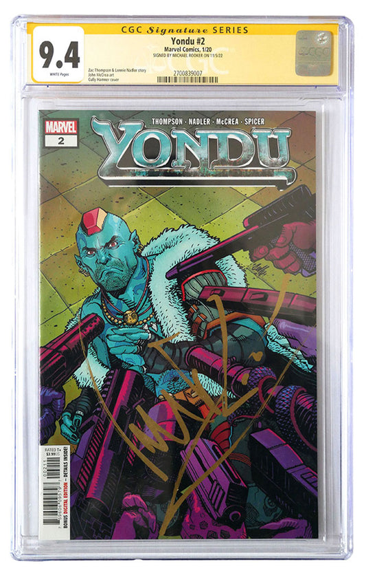 Yondu #2 Signed by Michael Rooker CGC 9.4